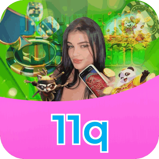 Interface do aplicativo 11q mostrando jogos disponíveis no iOS e Android